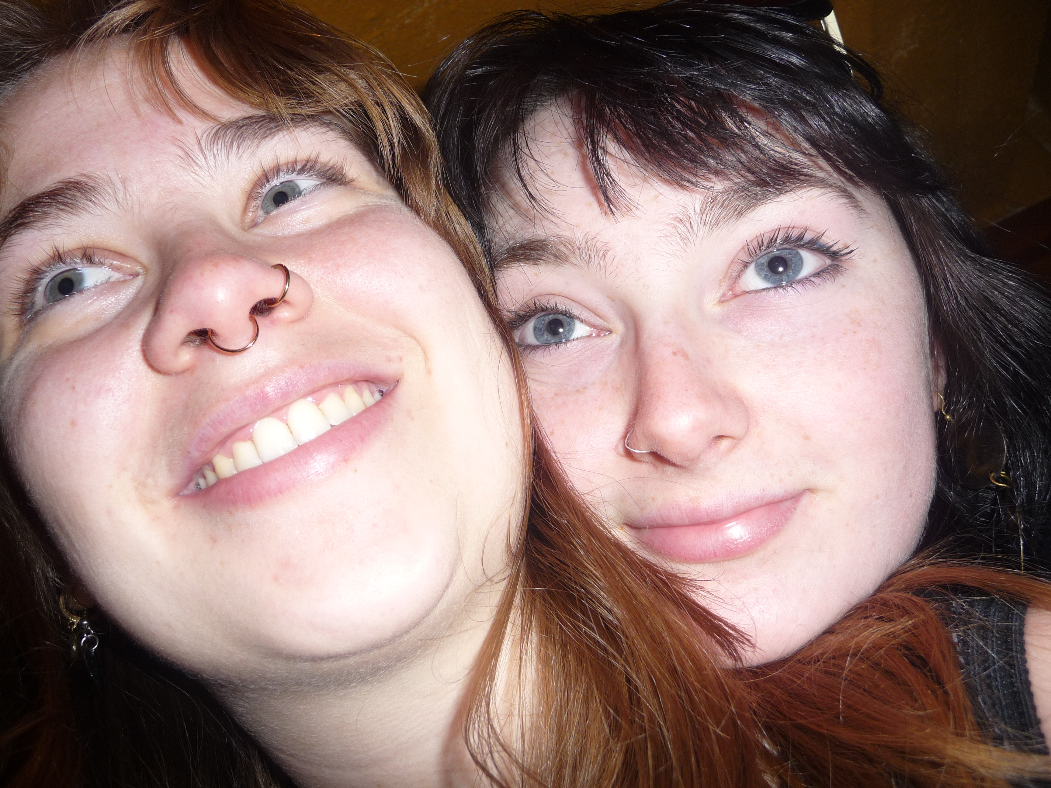 me and my friend chilling