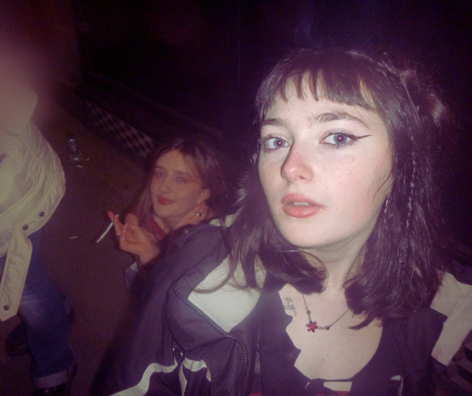 me looking cute in the smoking areas